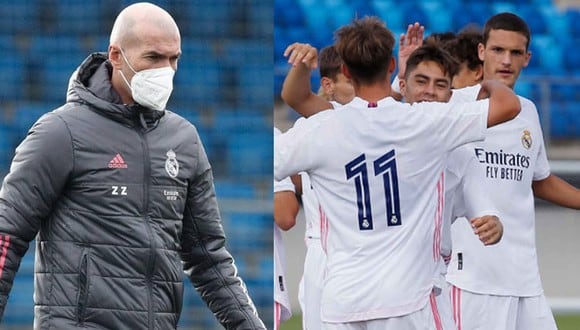 Zidane recurrirá a jugadores de Real Madrid Castilla. (Foto: Agencias)