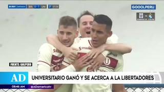 Universitario derrotó a Binacional y se ilusiona con clasificar a la Copa Libertadores