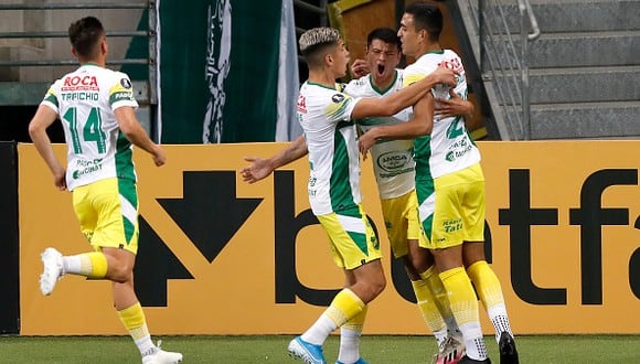Defensa y Justicia vs. Palmeiras se vieron las caras este martes por la Copa Libertadores 2021 (Foto: Getty Images)