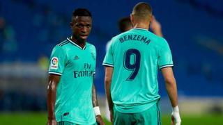 “¡Levanta la cabeza!”: Benzema ya había perdido los papeles con Vinicius en el terreno de juego [VIDEO]