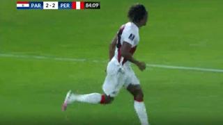 ¡Doblete de Carrillo! El atacante pone el 2-2 de Perú ante Paraguay en el Defensores del Chaco [VIDEO]