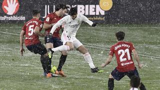 Lo difícil no era llegar, lo difícil es volver: Real Madrid se queda atrapado en Pamplona sin poder volar