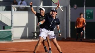 Gonzalo Bueno e Ignacio Buse en semifinales del Roland Garros Junior 2022