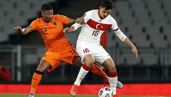 Países Bajos vs. Turquía se vieron las caras este miércoles por la jornada 1 de las Eliminatorias a Qatar 2022 (Getty Images)