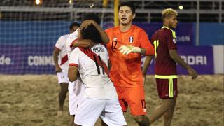 Copa América de Fútbol Playa: Perú venció 8-3 a Venezuela por el grupo A