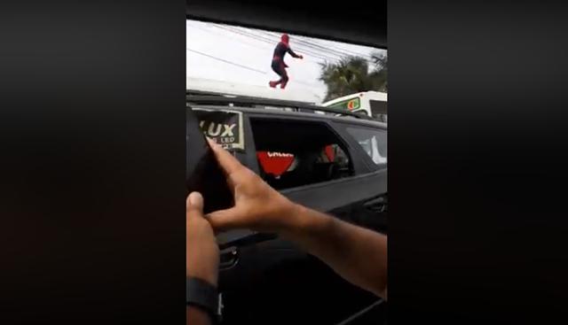 Spider-Man en San Miguel | Alguien disfrazado como el Hombre Araña saltó  entre los carros en plena calle | VIDEO | Viral | Fb | Face | DEPOR-PLAY |  DEPOR