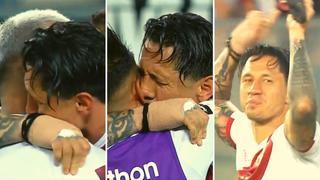 Selección peruana: Gianluca Lapadula abrazó y besó a todos sus compañeros
