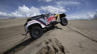 Dakar 2017: Loeb ganó la quinta etapa y Peterhansel encabeza la general