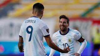 Con goles de Lautaro y Correa, Argentina ganó 2-1 a Bolivia en La Paz por Eliminatorias Qatar 2022