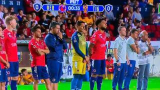 ¡Insólito! Jugadores de Veracruz no se movieron durante los primeros minutos y recibieron tres goles de Tigres [VIDEO]
