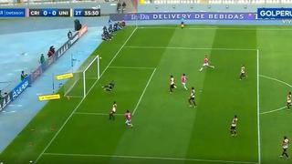 No pudo ser gol: el otro palo de Hohberg en el Estadio Nacional [VIDEO]