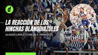 ¡Fiesta en Matute! La reacción de los hinchas tras la remontada y victoria de Alianza Lima