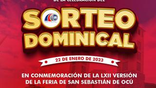 Lotería Nacional de Panamá del domingo 22 de enero: resultados del Sorteo de Oro Dominical