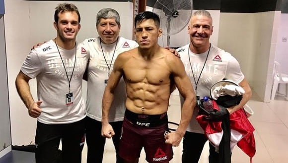 El mensaje de Enrique Barzola tras empatar en su estreno en peso gallo en UFC. (Instagram)