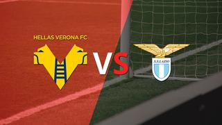 Termina el primer tiempo con una victoria para Hellas Verona vs Lazio por 2-0