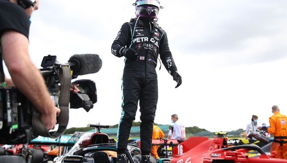 Lewis Hamilton ganó el Gran Premio de España, sexta carrera de la temporada en la Fórmula 1. (Foto: AFP)