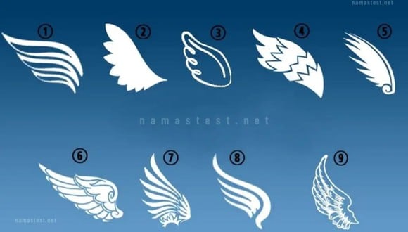 TEST VISUAL | En esta imagen puedes apreciar varias alas de ángeles. Tienes que elegir una. (Foto: namastest.net)