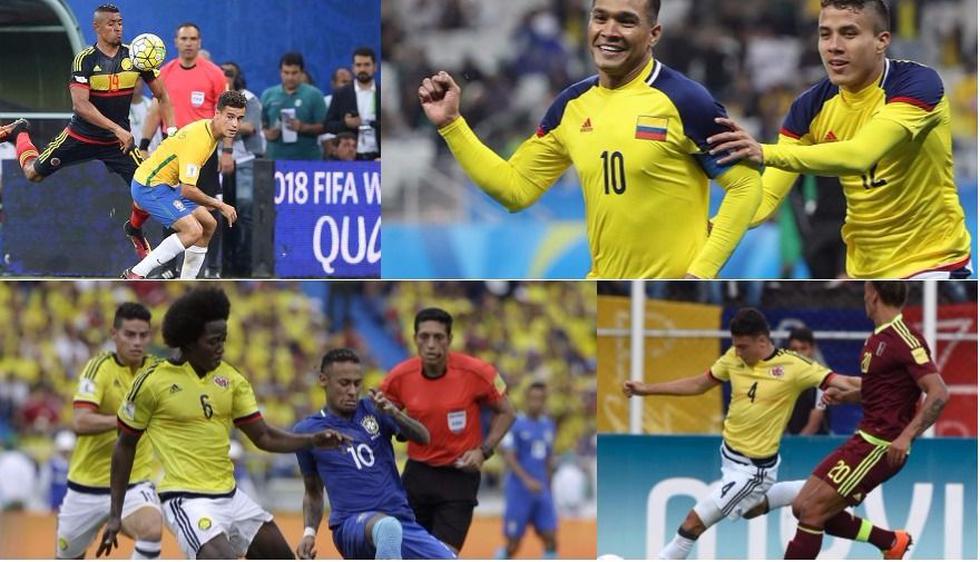 Los once jugadores de Colombia que están en capilla.