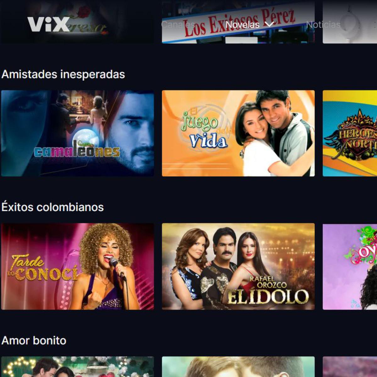 Las telenovelas, series y canales disponibles en Vix, el servicio de  streaming de TelevisaUnivision | Películas | nnda nnlt | MEXICO | DEPOR