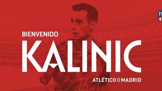 El 'Cholo' potencia su ataque: Atlético de Madrid hizo oficial el fichaje de Nikola Kalinic