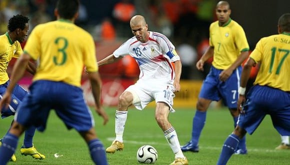 Zinedine Zidane y el día en que acabó con el sueño de un Brasil repleto de estrellas.