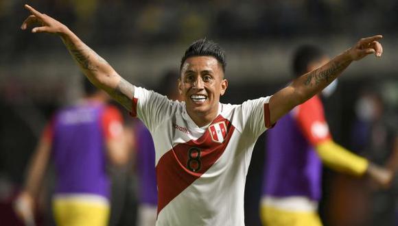 Christian Cueva, una de las figuras del Perú vs. Paraguay. (Foto: AFP)