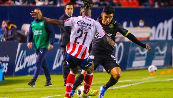 Chivas empató 2-2 con San Luis en la fecha 8 del Torneo Clausura 2022 de Liga MX. (Foto: Chivas)