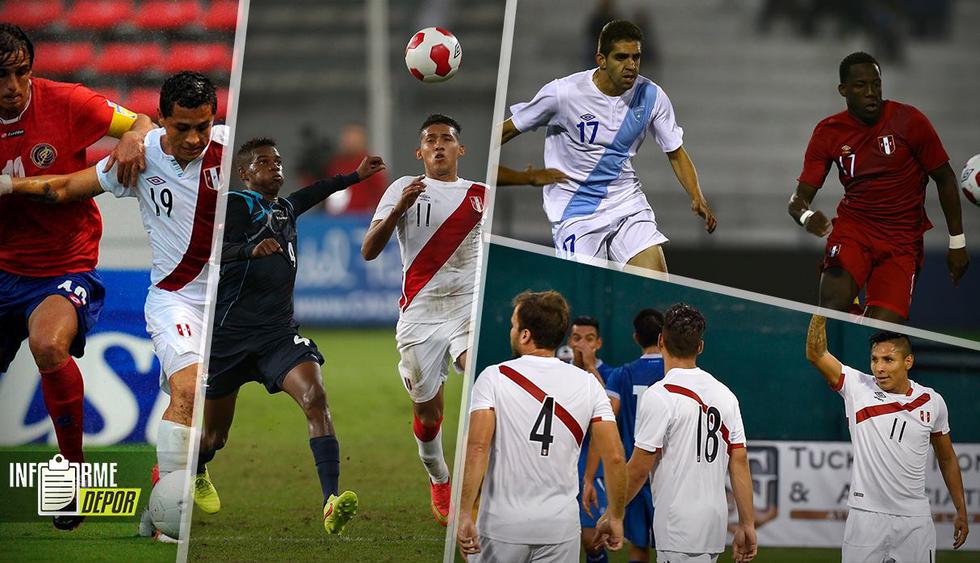 La Selección Peruana no pierde ante un rival de centroamérica desde 2011. (Diseño: Marcelo Hidalgo / Investigación: Eduardo Combe)
