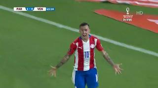 Aprovechó el fallo defensivo: Kaku puso el 2-0 en el Paraguay vs. Venezuela [VIDEO]