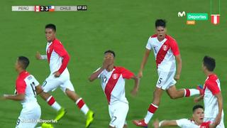 Perú vs. Chile: Nicolás Figueroa anotó el segundo gol de la bicolor por el Sudamericano Sub 17
