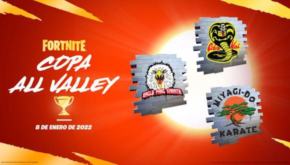 Fortnite x Cobra Kai: todos los detalles de la Copa All Valley. (Foto: Epic Games)