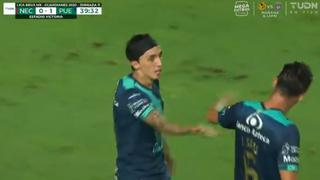 Reynoso encuentra alivio: Omar Fernández marcó el 1-0 de Puebla ante Necaxa [VIDEO]