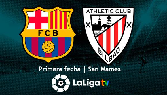Barcelona - Athletic Bilbao por Liga Santander: de canales de España para mirar la primera fecha del fútbol de España| Hoy, Barcelona vs. Athletic Fútbol gratis | Movistar Partidazo