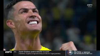 ¡Gol de Cristiano Ronaldo! Doblete y marca el 4-1 de Al Nassr vs. Al Duhail