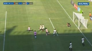 Jesús Chavez falló clara ocasión de gol antes de los 10 minutos en el Universitario vs. Sport Boys [VIDEO]