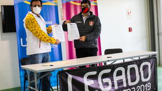 FPF firmó convenio con Legado de Lima 2019 para el usos de sus instalaciones en la toma de muestras de la Liga 2