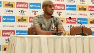 André Carrillo: "No nos importa el ranking, nuestro objetivo es pasar a la siguiente fase del Mundial"