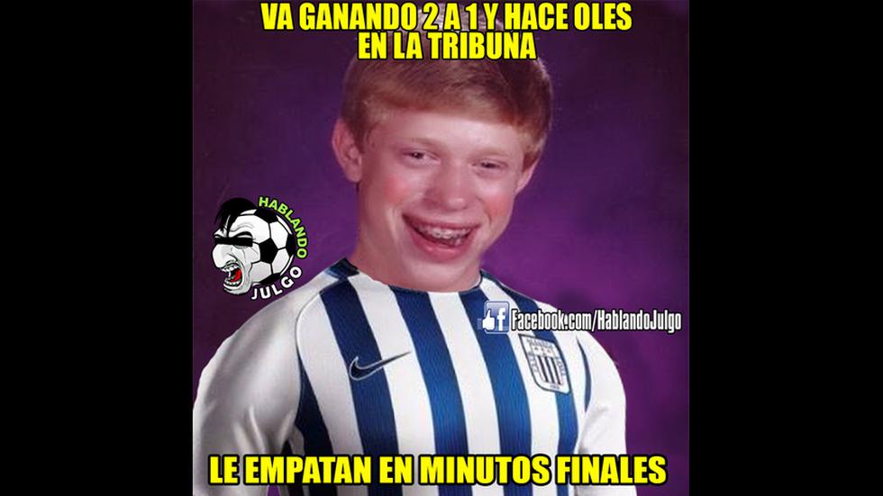 Los más divertidos memes tras el 2-2 de Alianza Lima ante Municipal. (Internet)