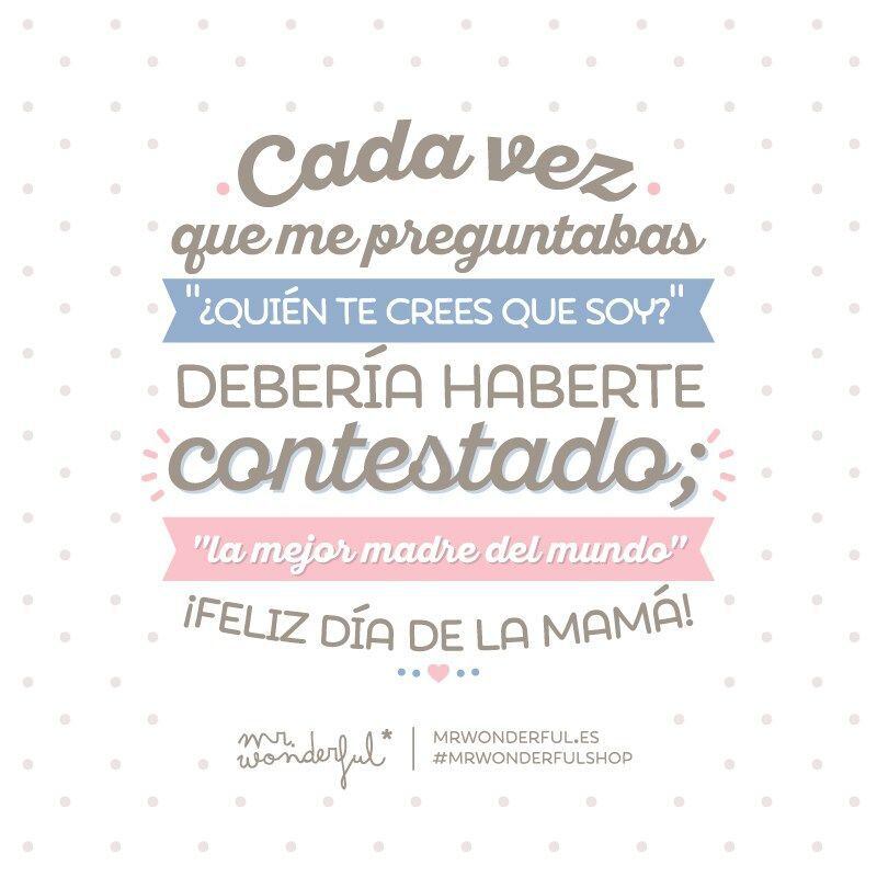 ¡Feliz Día de la Madre! Las mejores frases e imágenes para dedicarle a mamá este 8 de mayo (Foto: Pinterest).