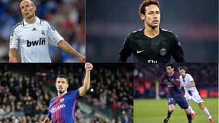 Como Neymar y Cristiano: los jugadores con la transacción más costosa de los últimos diez años