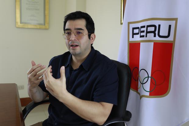 Renzo Manyari, presidente del Comité Olímpico Peruano. (Foto: Julio Reaño / GEC)