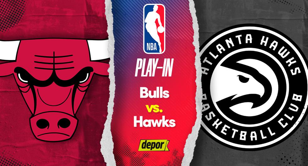 Bulls vs. Hawks EN VIVO: a qué hora y qué canal pasa hoy juego Play-In
