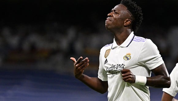 Real Madrid quiere renovarle el contrato a Vinícius Júnior. (Foto: AFP)