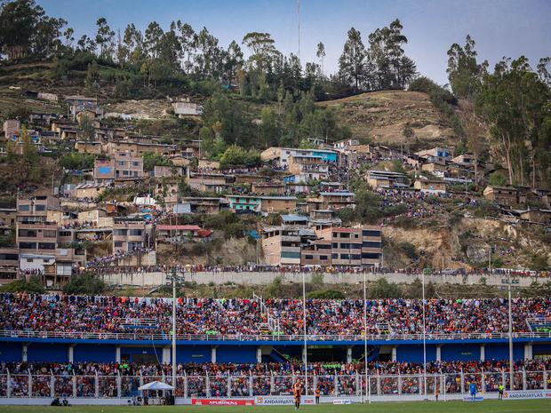 Así lucen las tribunas del Estadio Los Chankas en Andahuaylas. (Foto: Liga 1)