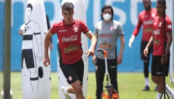 Matías Succar incursiona por primera vez en el extranjero. (Foto: Selección Peruana)