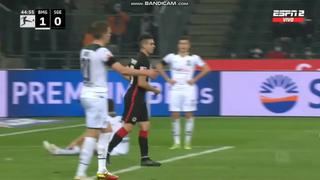 Solo tuvo que empujarla: Santos borré marcó el 1-1 en Frankfurt vs. Mönchengladbach [VIDEO]