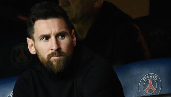 Lionel Messi tiene contrato con PSG hasta junio del 2023. (Foto: AFP)