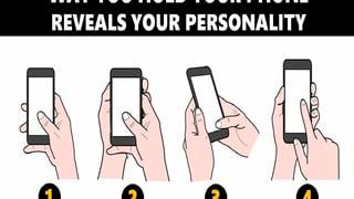 La forma como sostienes tu celular revelará rasgos ocultos de tu personalidad