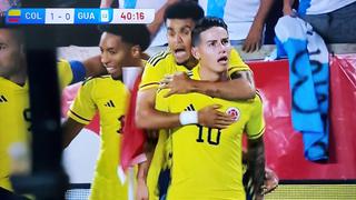 En el estreno de Lorenzo: gol de James para el 1-0 de Colombia ante Guatemala [VIDEO]