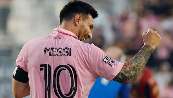 Messi viene anotando diez goles con Inter Miami y este sábado jugarán ante New York por la fecha 28 de la MLS. (Foto: AFP)